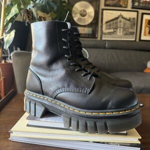 Black Dr. Martens Audrick 8-Eye